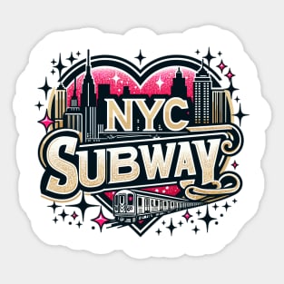 NYC SUBWAY Sticker